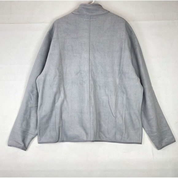 Amazon Essentials Men’s Full-Zip Fleece Jacket Gray XXL Lightweight - Picture 11 of 11